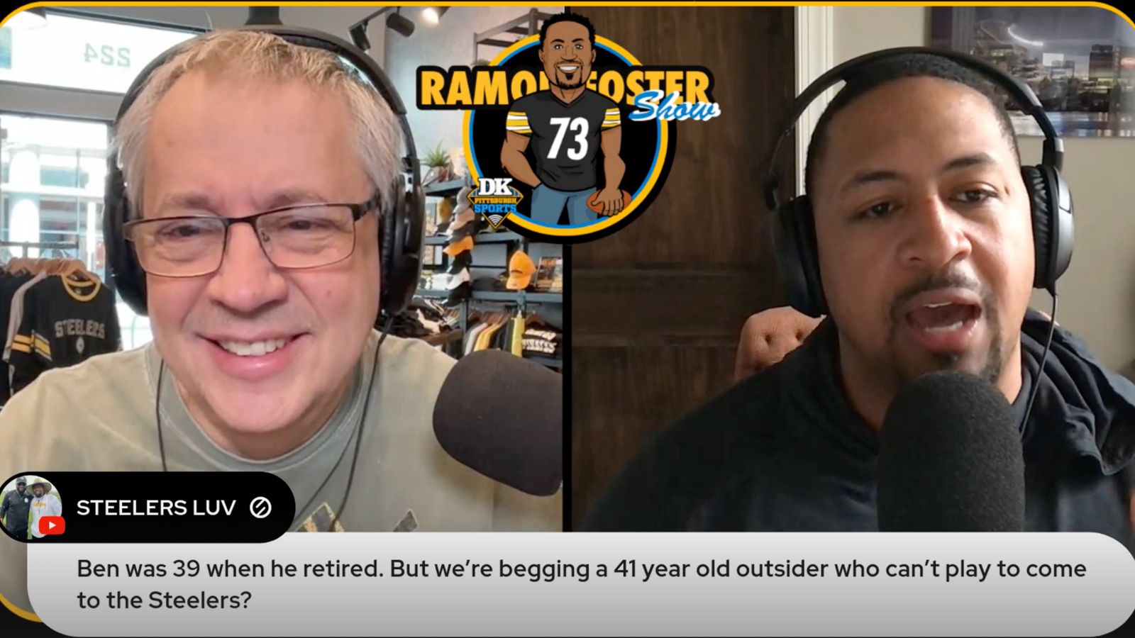 The Ramon Foster Show: Mason’s biggest backer! taken in Hendersonville, Tenn. (Videos)